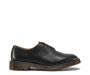 Dr. Martens Smiths vintage chaussures habillés en cuir lisse noir 