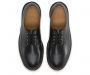 Dr. Martens Smiths vintage chaussures habillés en cuir lisse noir 