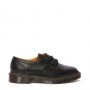 Dr. Martens 1461 Ghillie chaussure richelieu en cuir lisse vintage noir