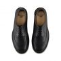 Dr. Martens 3989 chaussures richelieu en cuir lisse noir