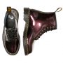 Dr. Martens 1460 bottes à lacets scintillantes métallisées à paillettes enduite de  violet