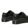 Dr. Martens 1461 Hardware chaussures femme richelieu en cuir noir