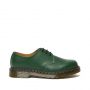 Dr. Martens 1461 chaussures richelieu en cuir lisse vert