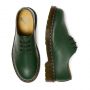 Dr. Martens 1461 chaussures richelieu en cuir lisse vert
