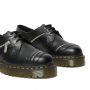 Dr. Martens 1461 Bex chaussures avec des fermetures éclairs en noir