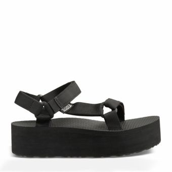 Teva Sandales Flatform Universal pour femme en Noir