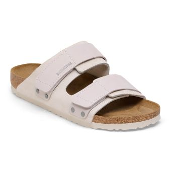 Birkenstock Uji en cuir nubuck/suède régulier en blanc antique