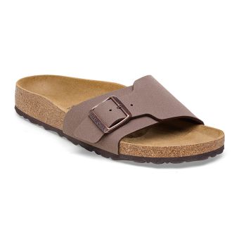 Birkenstock Catalina Birko-Flor étroit en Mocha