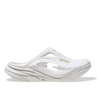 Hoka One One Sabot de récupération Unisexe Ora en Blanc/Blanc