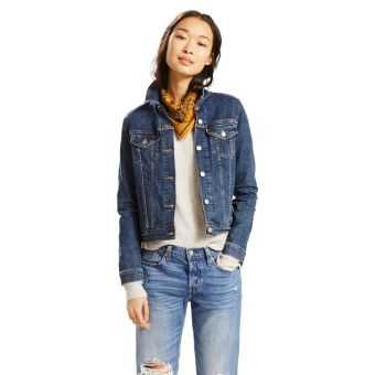 Levi's Veste Trucker Originale en Sweet Jane - Medium Wash