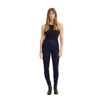 Levi's Jeans skinny taille haute pour femmes en Ombres portées - Lavage sombre