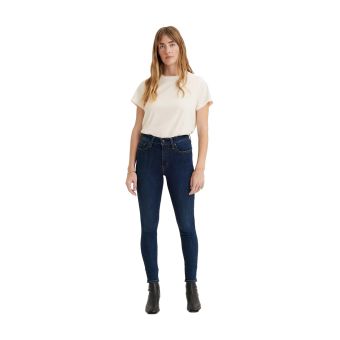 Levi's Jean Skinny Taille Haute pour Femmes 721 en Histoire bleue