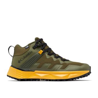 Chaussure de randonnée Columbia Facet™ 75 Mid OutDry™ pour homme en Nori/jaune doré