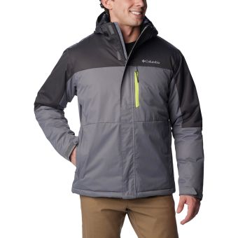 Columbia Men's Hikebound™ Insulated Jacket in City Grey, Shark
