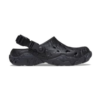 Sabot Crocs tout-terrain Atlas en Noir/Noir