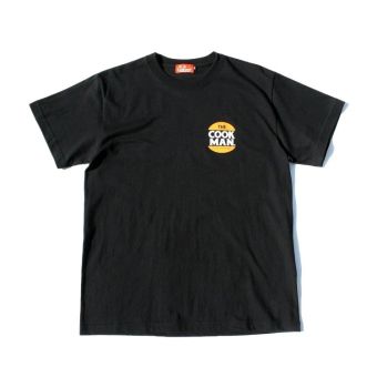 Cookman T-shirt - Burgers Menu en Noir