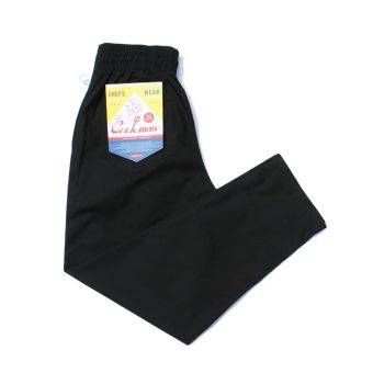 Cookman Pantalon de chef - Ripstop en Noir