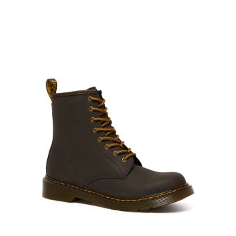 Dr. Martens Youth 1460 Bottes à lacets en cuir Wildhorse foncé