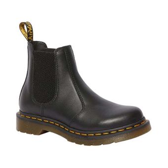 Dr. Martens 2976 Bottes Chelsea en cuir nappa pour femmes en noir