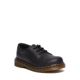 Dr. Martens Chaussures Oxford en cuir Softy T pour tout-petits 1461 en Noir