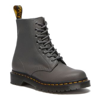 Dr. Martens Bottes en cuir pour femmes de Virginie 1460 en Gunmetal