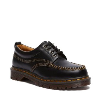 Dr. Martens Chaussures à bout mocassin en cuir de chez Lowell en Noir