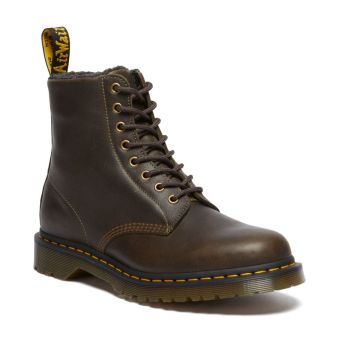 Dr. Martens Bottes à lacets Warmwair Grizzly 1460 en Grizzly