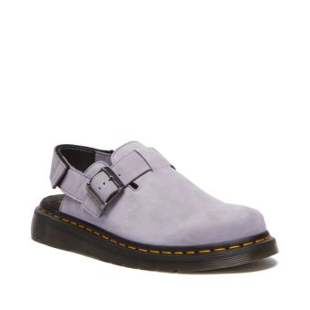 Dr. Martens Mule à bride arrière en cuir doux Jorge II en Violet