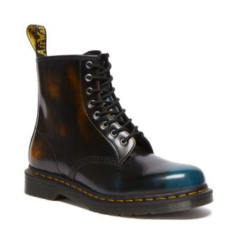 Dr. Martens Bottes à lacets en cuir brossé 1460 en Multi