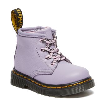 Dr. Martens Bottines bébé 1460 en cuir givré de Virginie en Violet