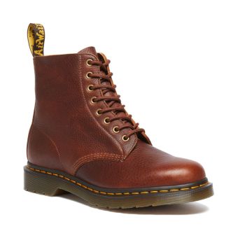 Dr. Martens Bottes à lacets en cuir Ambassadeur 1460 en Noix de cajou