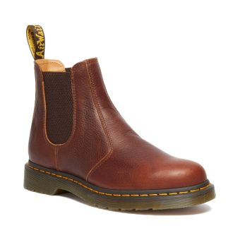 Dr. Martens Bottes Chelsea en cuir d'ambassadeur 2976 en Noix de cajou