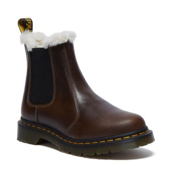 Dr. Martens Bottes en cuir pour femmes Leonore 2976 en Noir