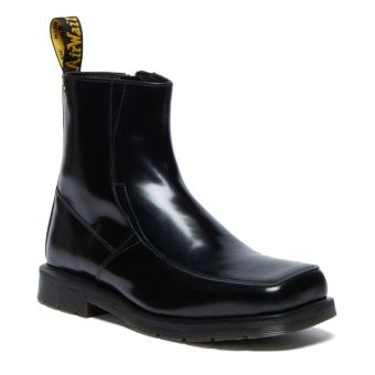 Dr. Martens Bottes Chelsea en cuir Durrow Zip en Beurrier