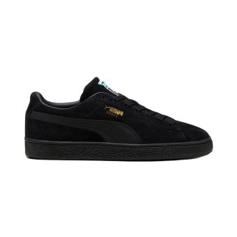 Puma Classique en daim en Noir/Noir