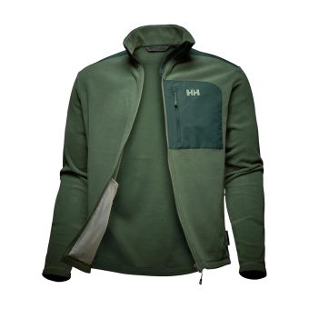 Helly Hansen Men's Daybreaker Block Microfleece Jacket in Spruce