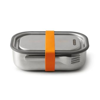 Black+Blum Boîte à lunch en acier inoxydable - Large en Orange