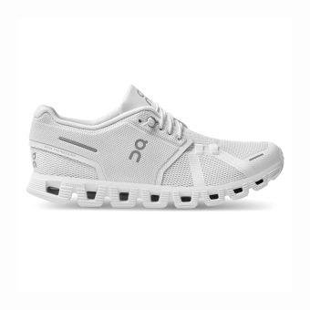 ON Footwear Cloud 5 pour femme en Entièrement blanc