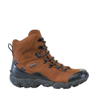 Oboz Bottes imperméables isolées Bridger 8'' pour hommes en Grizzly