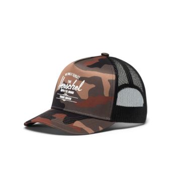 Herschel Casquette de baleinier Cap Tall - Maille en Camouflage forestier