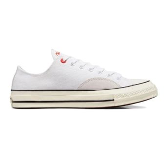 Converse Chuck 70 Canvas Low Top en OX Blanc/putty pâle/rêve fiévreux