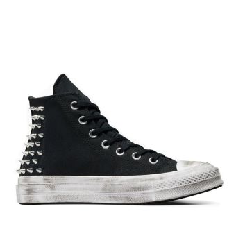 Converse Chuck 70 Studded Canvas High Top en Noir/Blanc/Noir