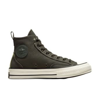 Converse Chuck 70 Jungle Cloth Overlay en Cave Verte/Cave Verte/Aigrette