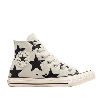 Chuck Taylor All Star Large Stars High Top - Aigrette/Noir/Aigrette