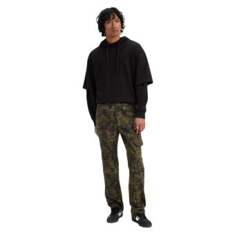 Levi's Pantalons Cargo Patch Pocket en Camouflage forêt olive nuit - Vert