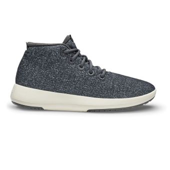 Allbirds Finaliste des coureurs en laine pour hommes en Gris foncé/semelle blanche naturelle