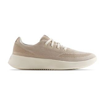 Allbirds Femmes Tree Runner Go en Rugueux Beige/Crème de pierre