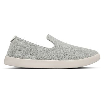 Allbirds Pantoufles en laine pour hommes en Gris Pommelé/Semelle crème