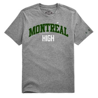 Artgang T-shirt Montreal High en Gris athlétique
