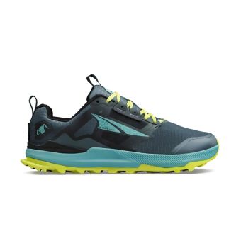 Altra Lone Peak 8 des hommes en Noir/Vert